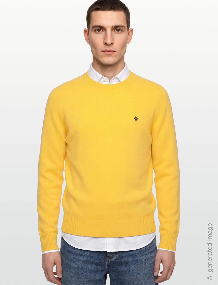 Morris - Hertford Oneck - rundhalsad - yellow - 3
