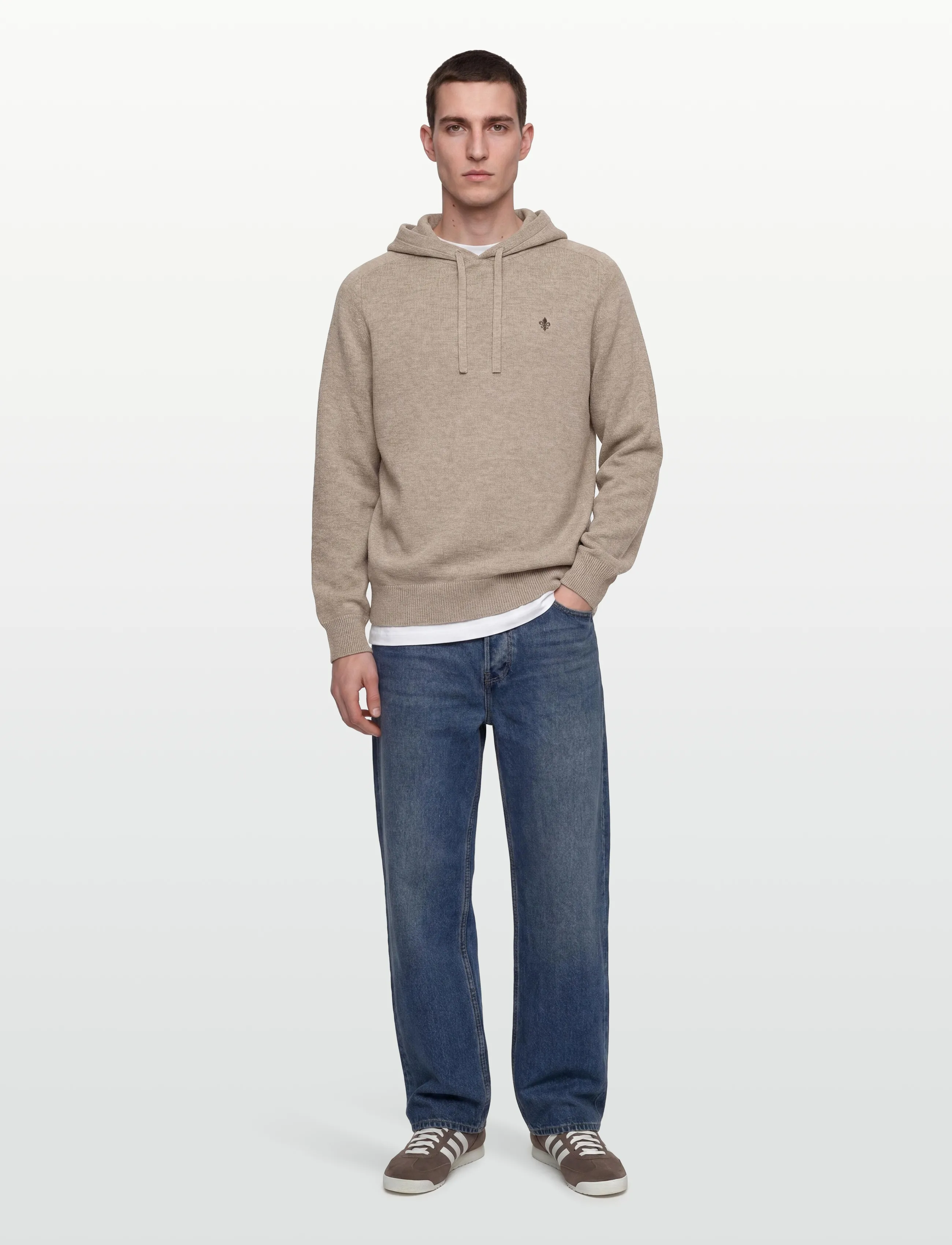 Morris Hertford Hood - Kapuzenpullover - KHAKI / beige
