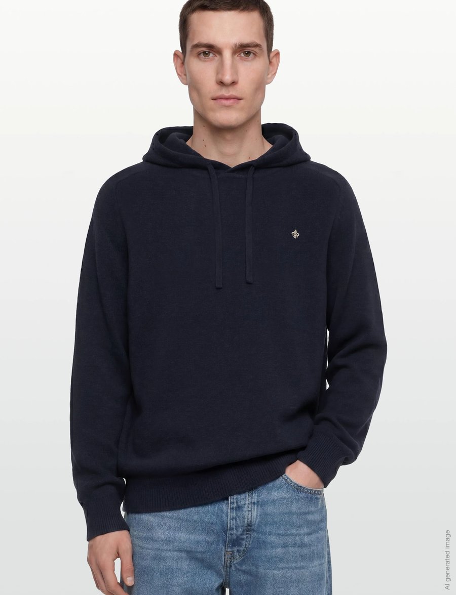 Morris - Hertford Hood - kapuzenpullover - navy - 3