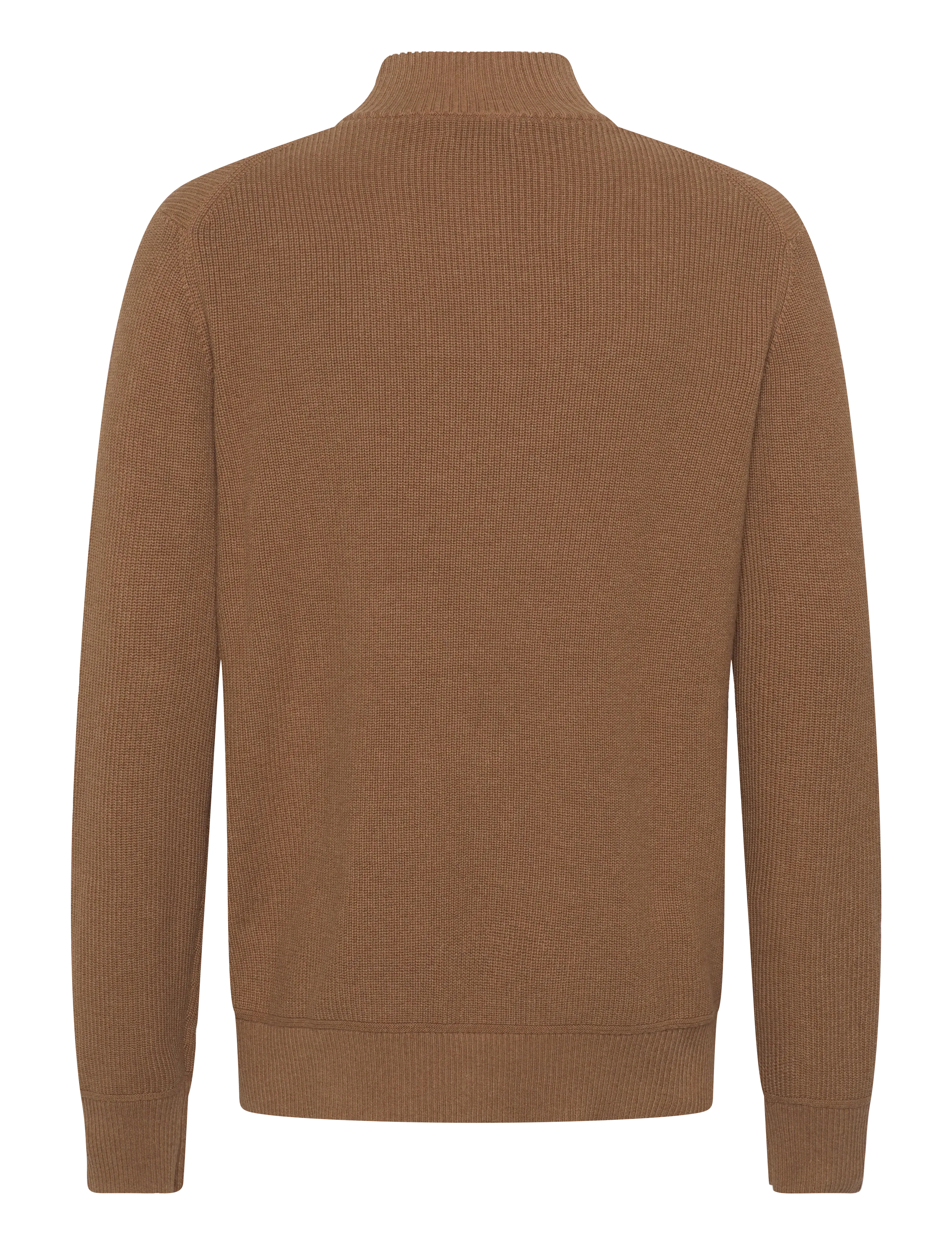 Morris - Bernard Half Zip - mehed - camel - 2