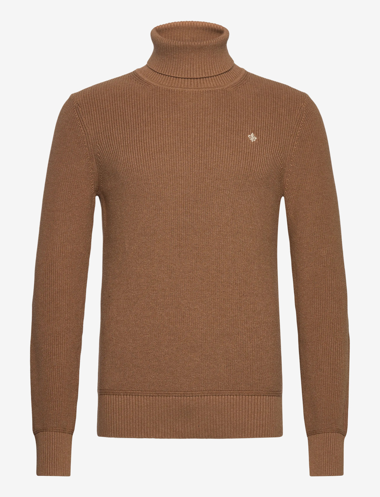 Morris - Bernard Roller Neck - autumn clothing - camel - 0