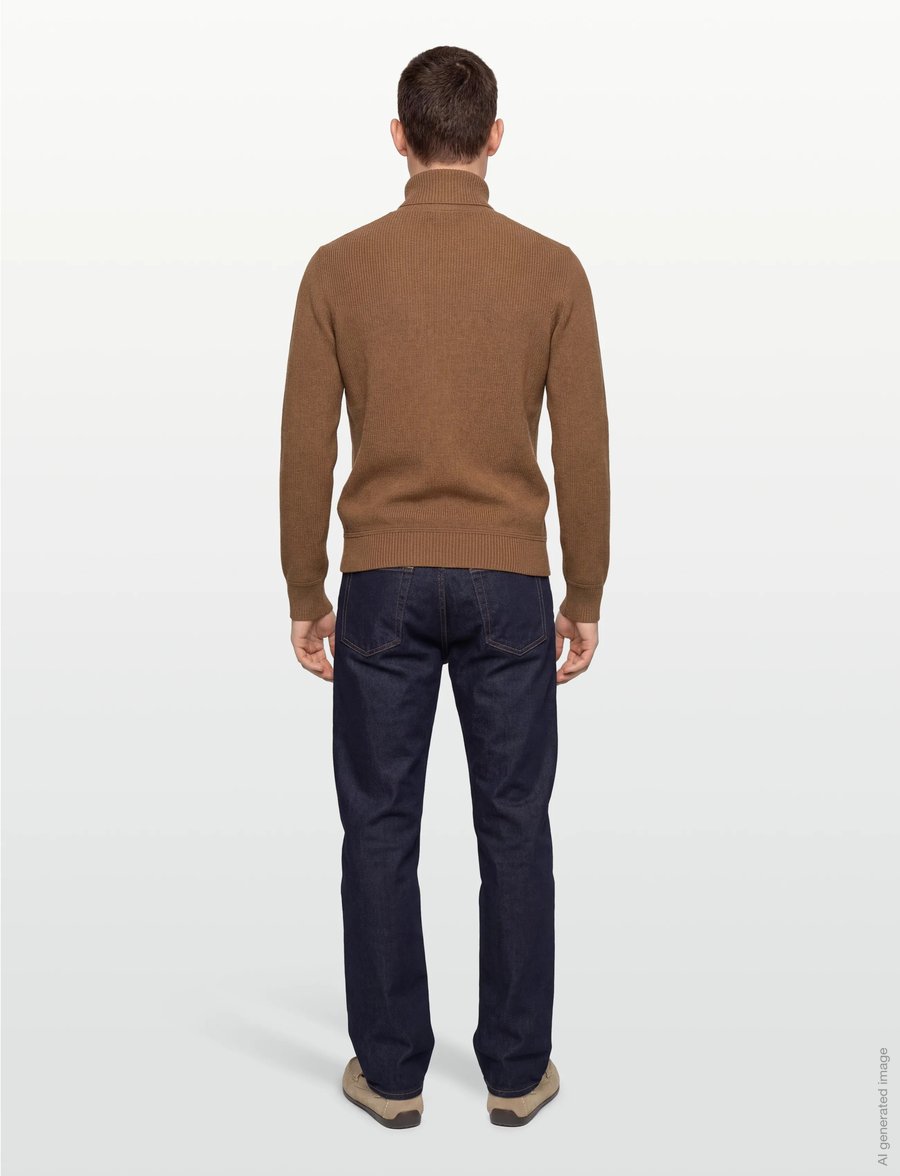 Morris - Bernard Roller Neck - rullekraver - camel - 4