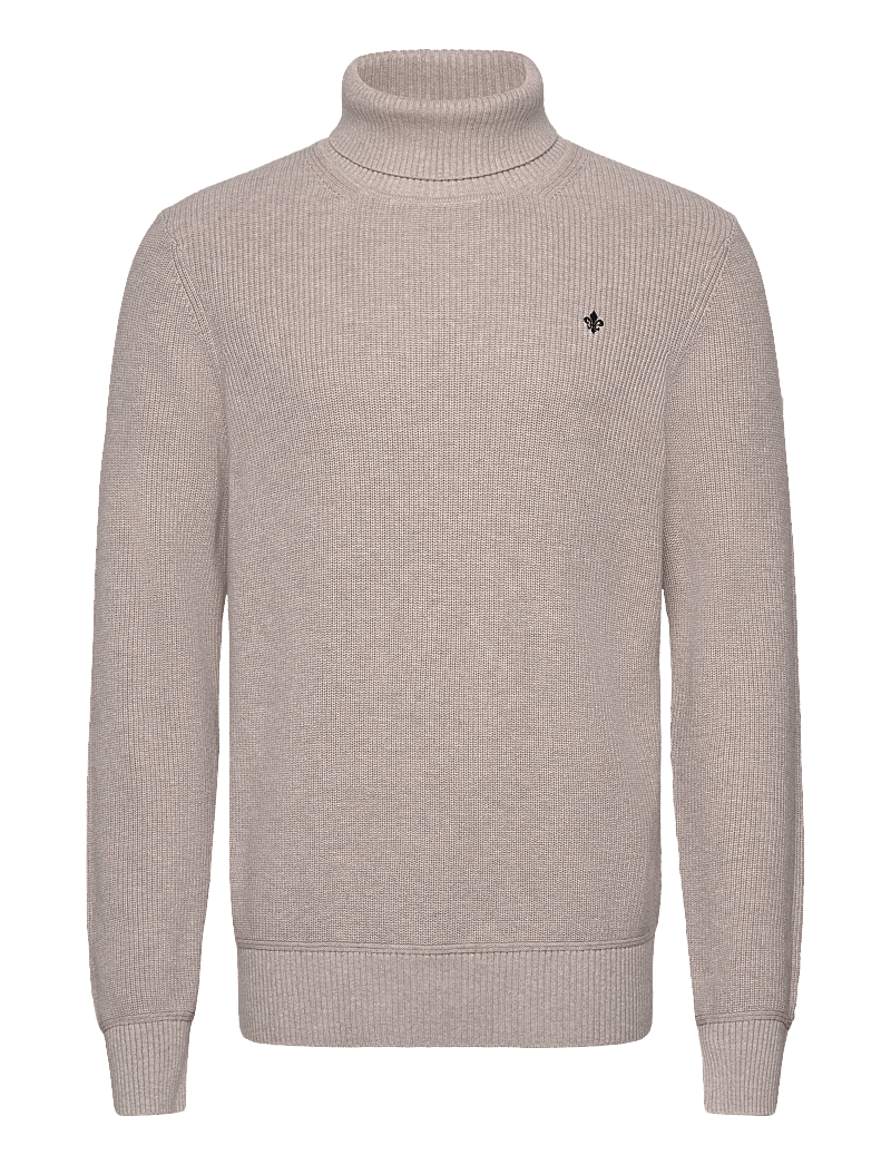 Morris - Bernard Roller Neck - rullekraver - khaki - 0