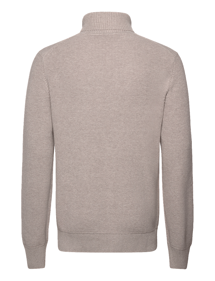 Morris - Bernard Roller Neck - kõrge kaelusega džemprid - khaki - 1
