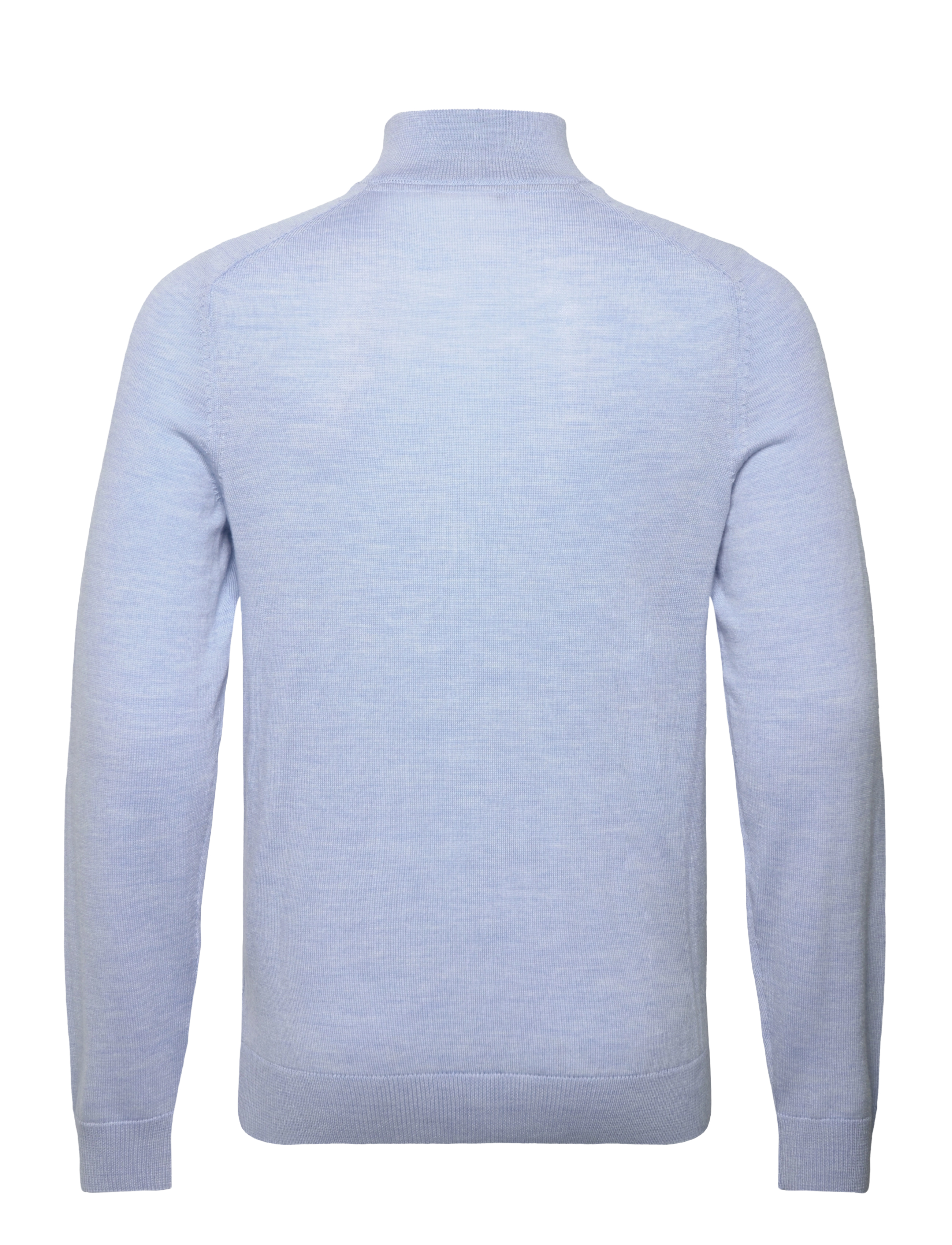Morris - Merino John Zip - light blue - 1