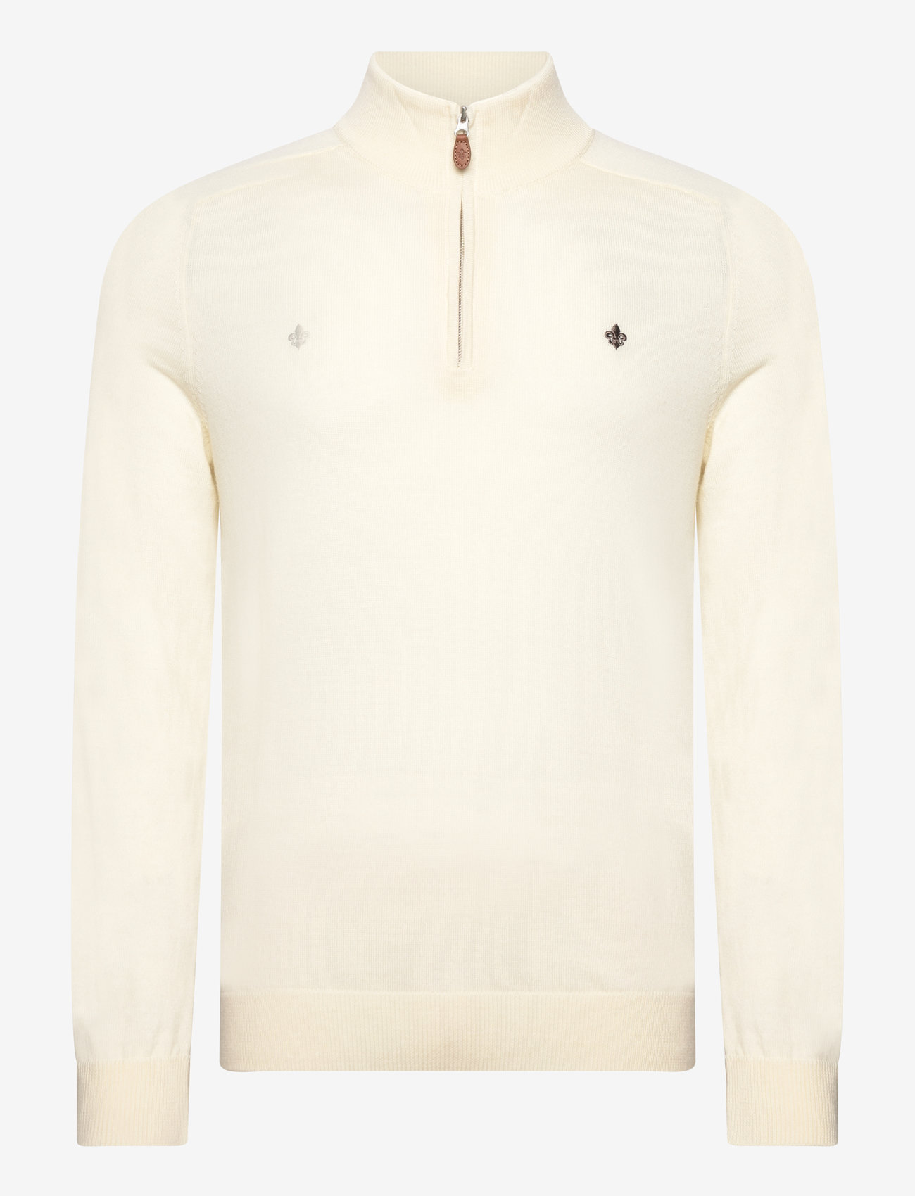 Morris - Merino John Zip - off white - 0