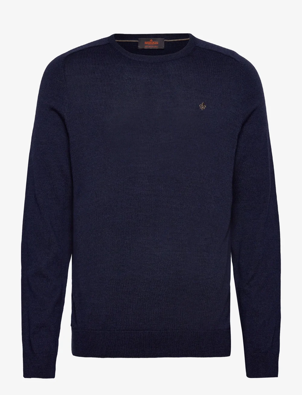 Morris - Merino Oneck - rundhals - blue - 1