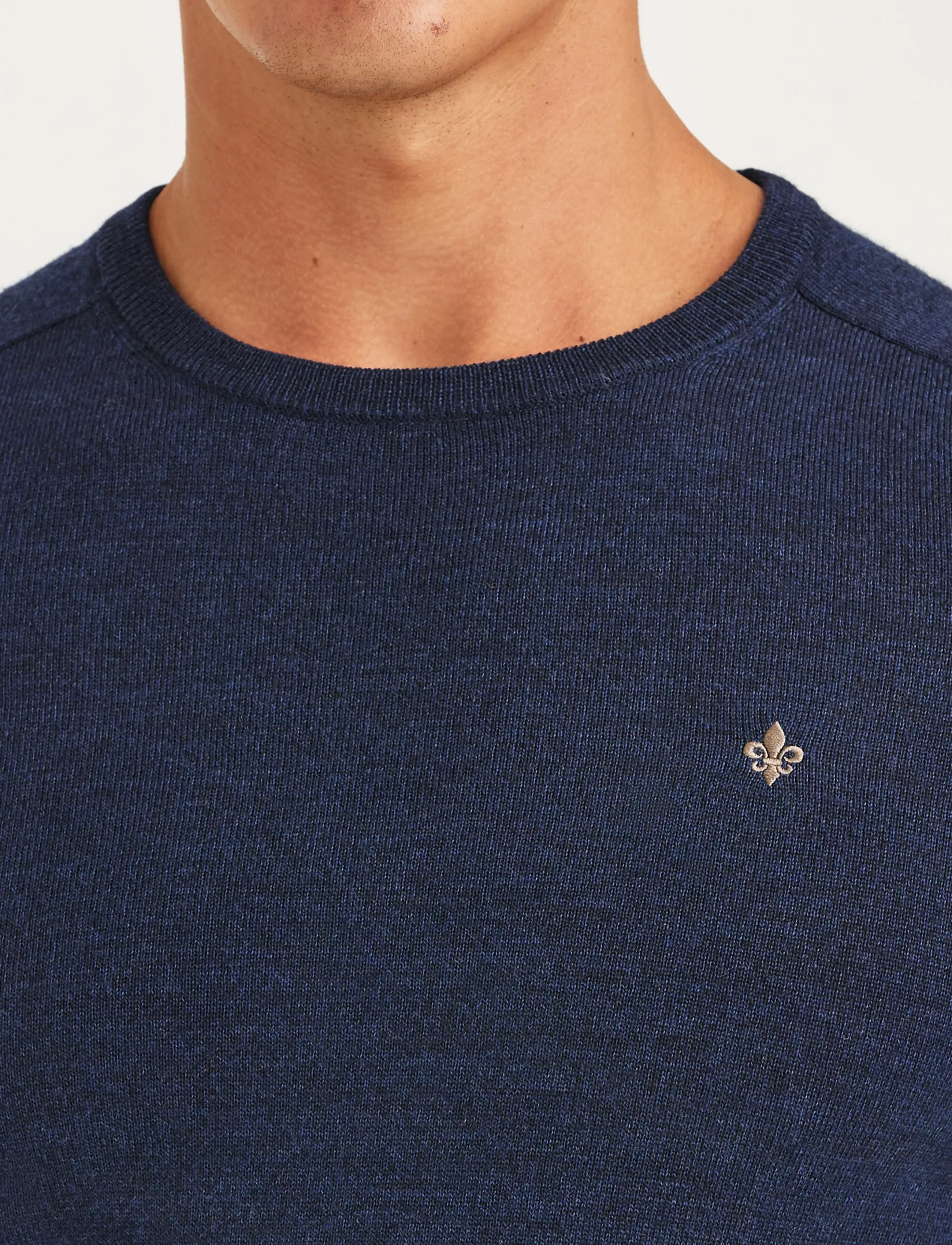 Morris - Merino Oneck - trøjer - blue - 5