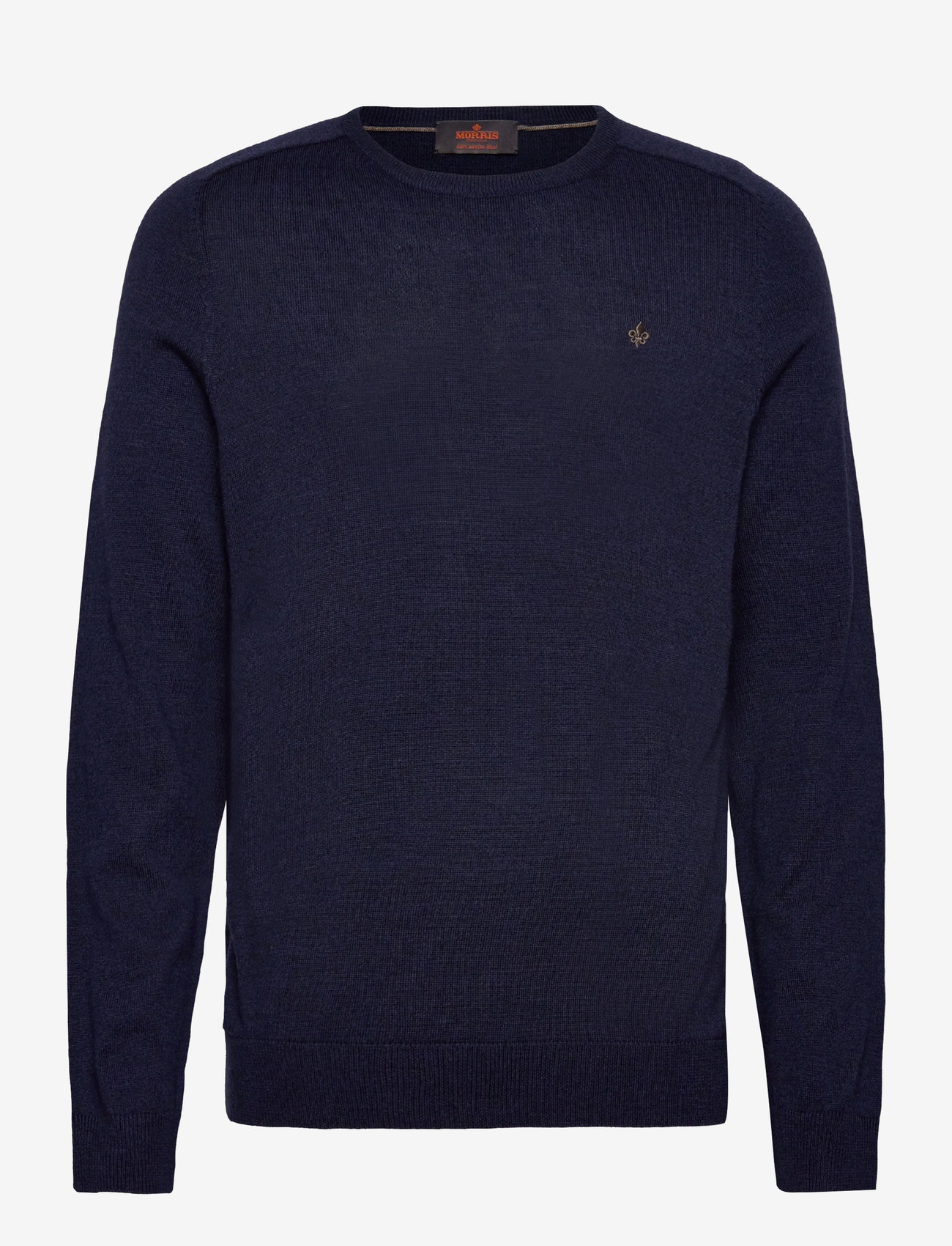 Morris - Merino Oneck - trøjer - blue - 1