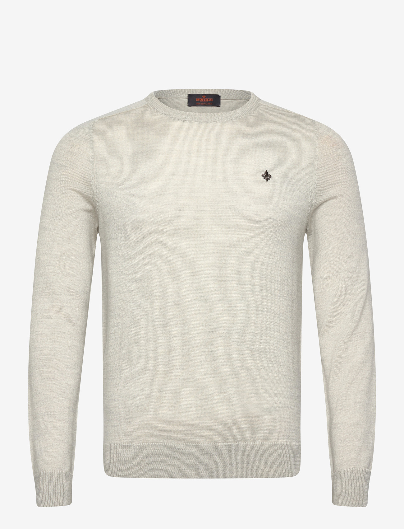 Morris - Merino Oneck - trøjer - off white - 1