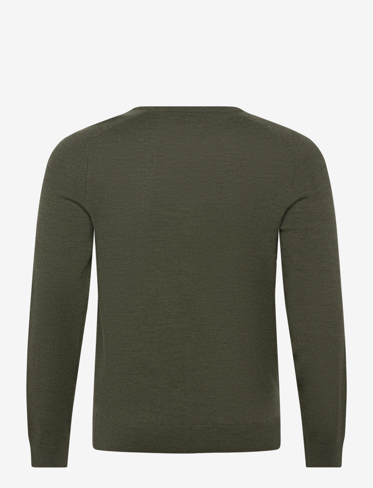 Morris - Merino Oneck - trøjer - olive - 2