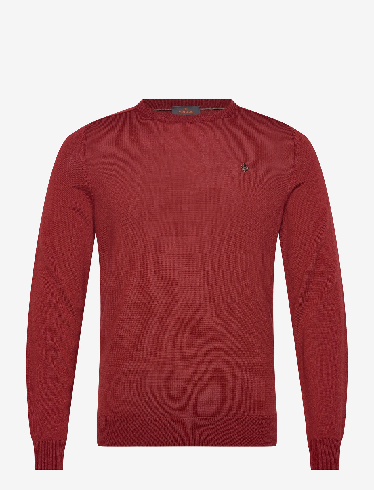 Morris - Merino Oneck - rund hals - red - 1