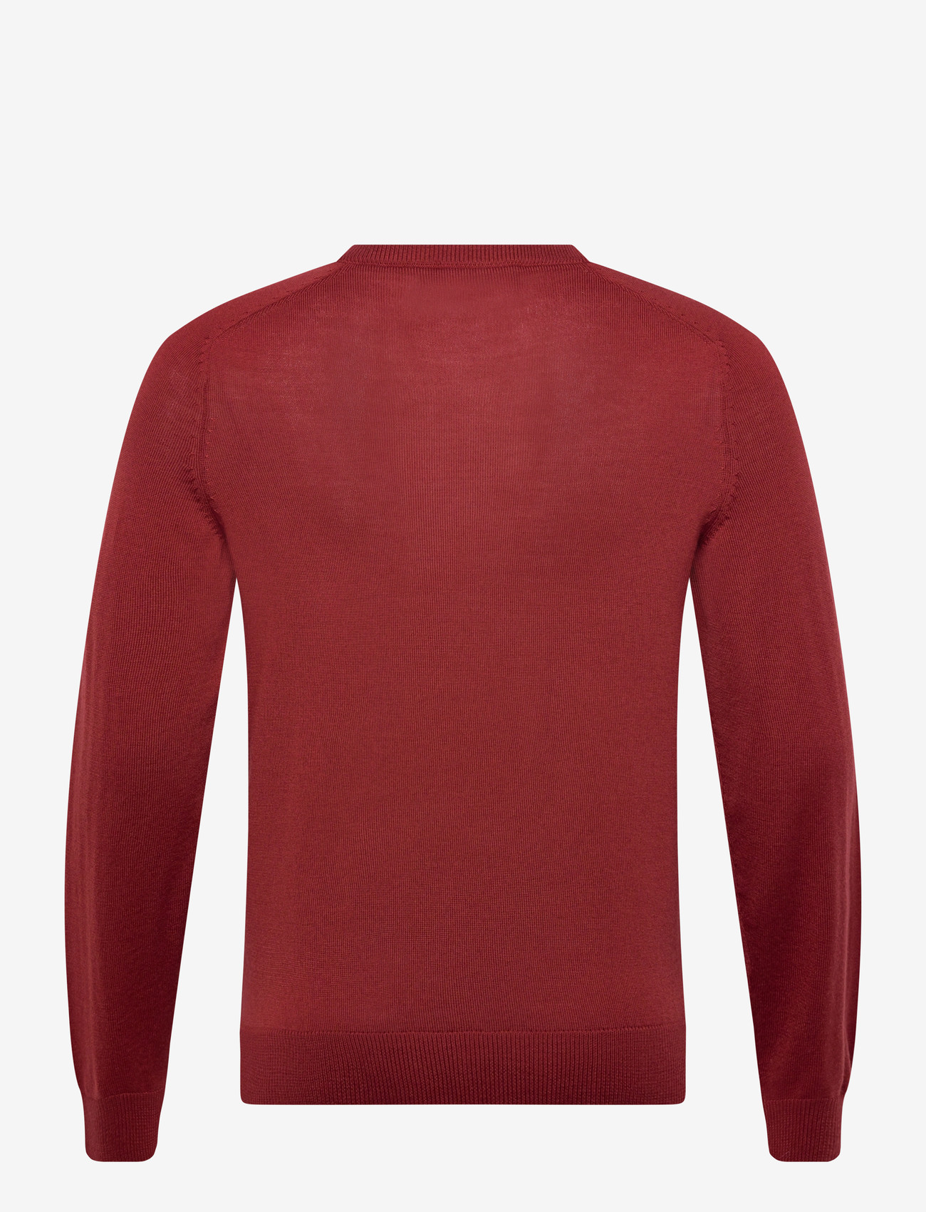 Morris - Merino Oneck - rund hals - red - 2