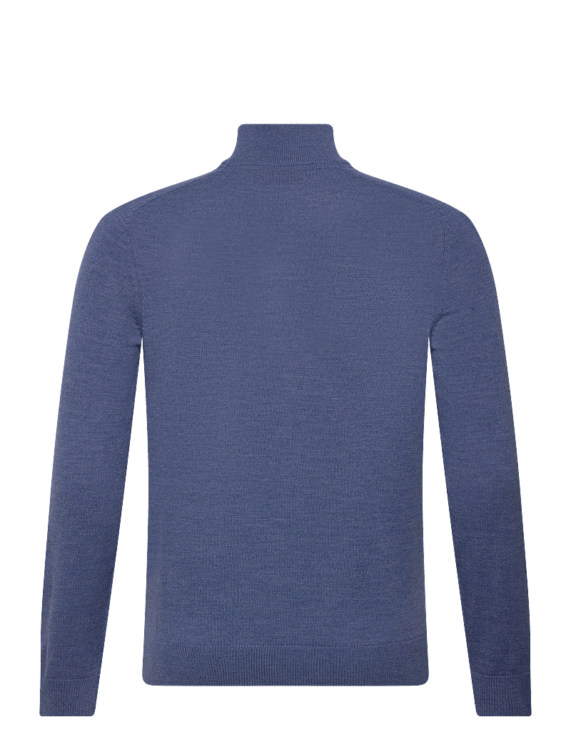 Morris - Merino John Zip - half zip-trøjer - blue - 2