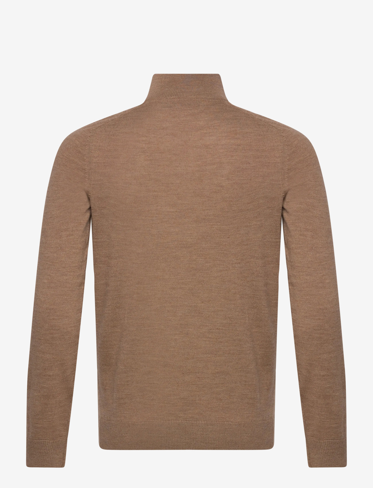 Morris - Merino John Zip - half zip-trøjer - camel - 2
