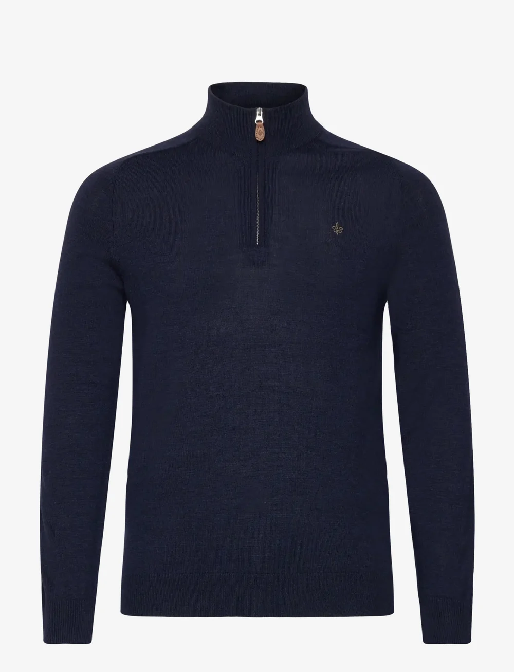 Morris - Merino John Zip - half zip-trøjer - dark blue - 1
