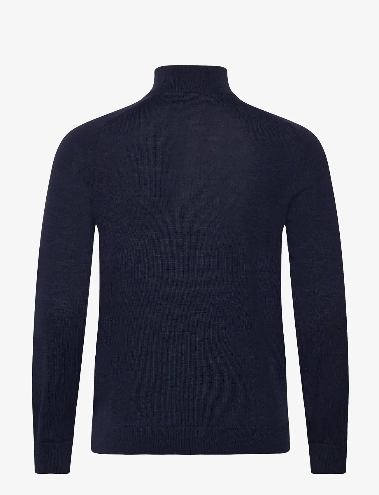 Morris - Merino John Zip - džemperiai su trumpu užtrauktuku - dark blue - 2