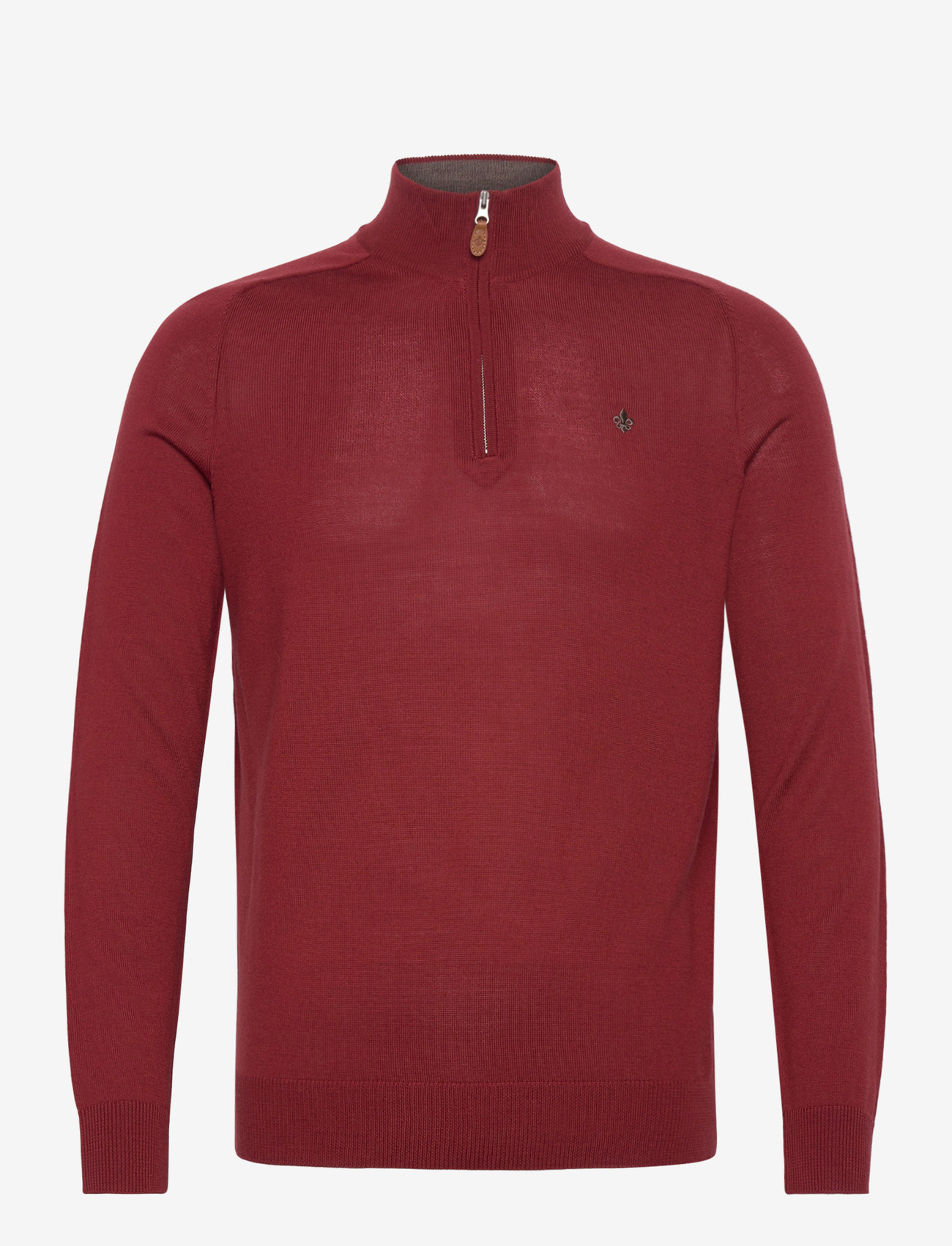 Morris - Merino John Zip - half zip-tröjor - red - 1