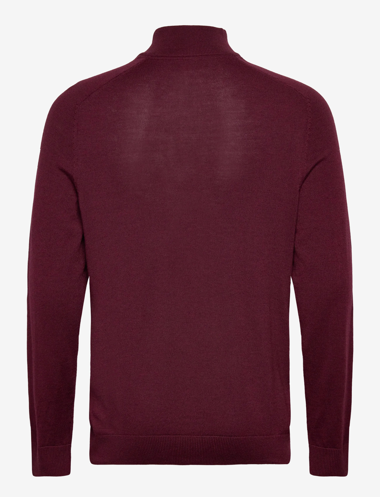 Morris - Merino John Zip - half zip-tröjor - wine red - 2
