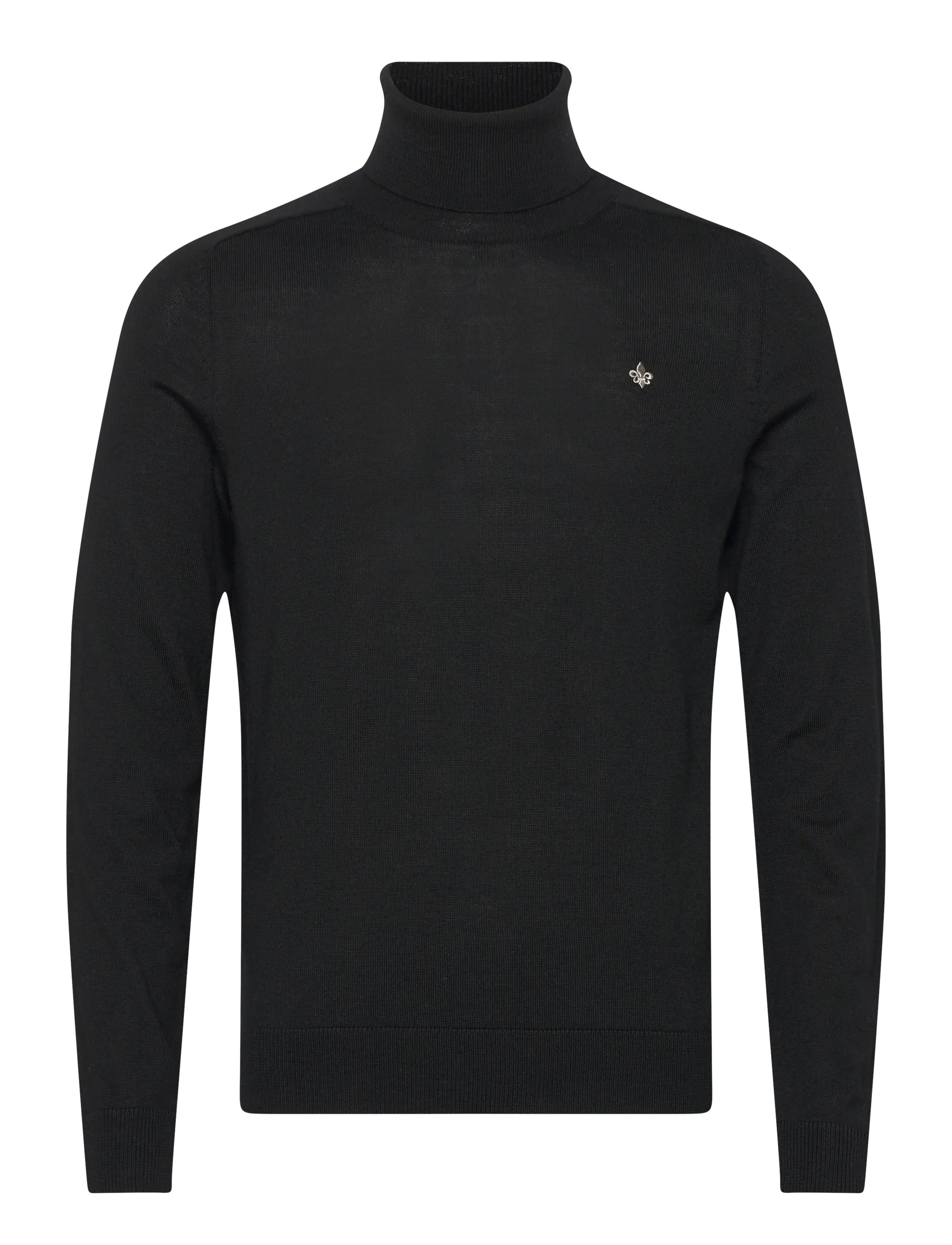 Morris Merino Roller Neck - Streetstyle - BLACK / black
