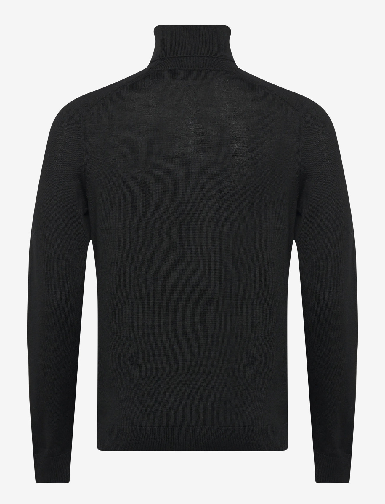 Morris - Merino Roller Neck - efterårstøj - black - 1