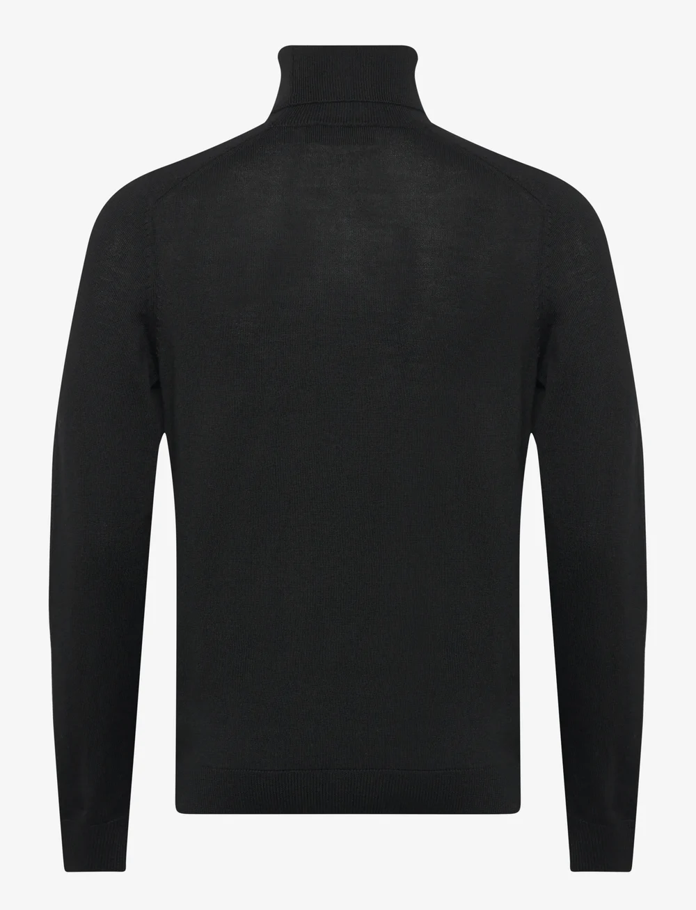 Morris - Merino Roller Neck - kõrge kaelusega džemprid - black - 2