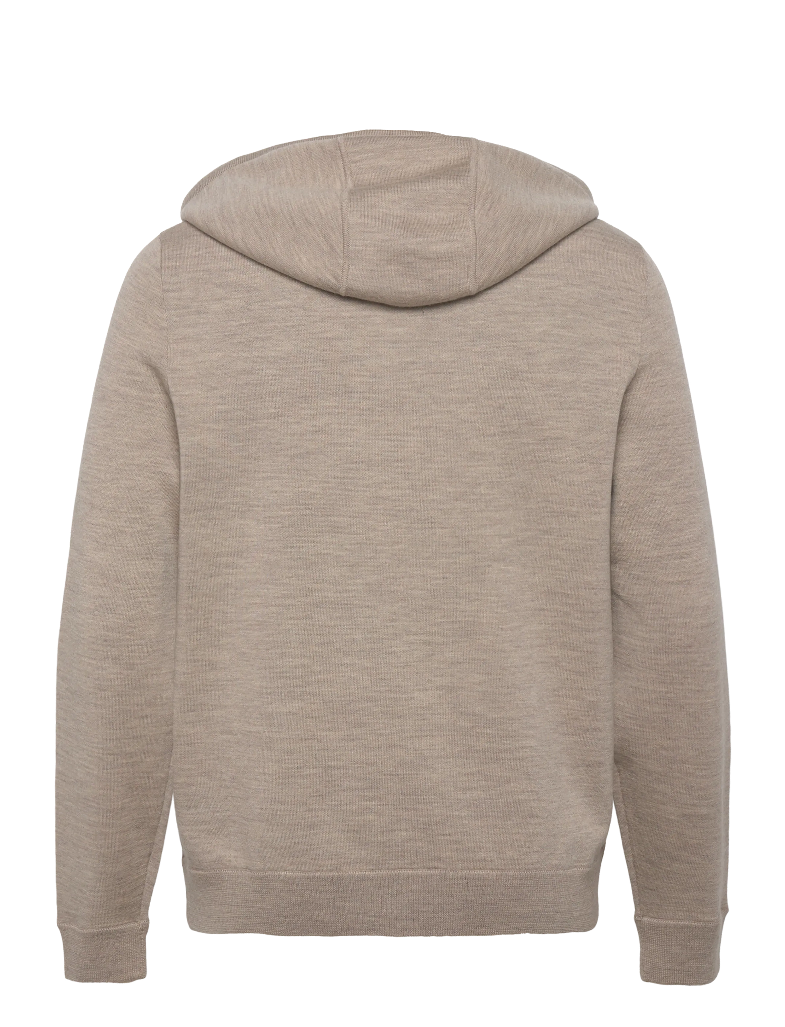 Morris - Merino Double Zip Hood - khaki - 2