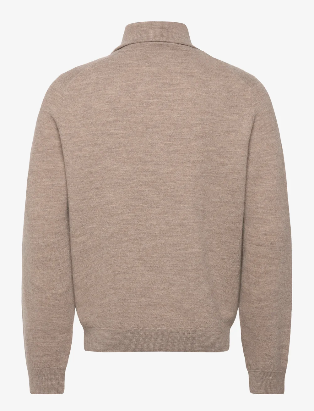 Morris - Cork Knitted Zip Jacket - cardigans - khaki - 2