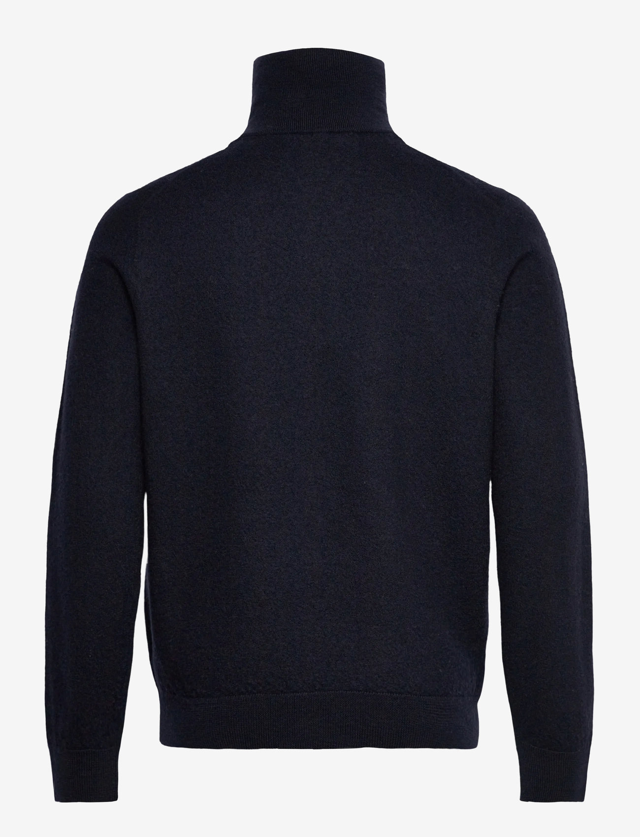 Morris - Cork Knitted Zip Jacket - herbstliche kleidung - navy - 1