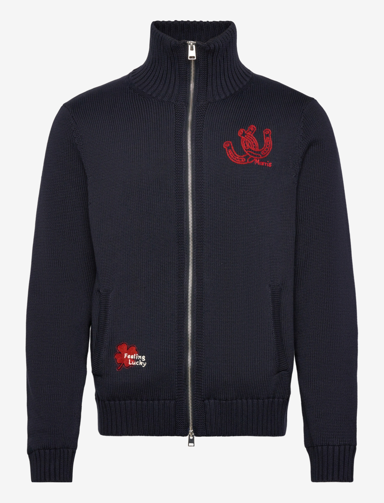 Morris - Wynnstan Zip Jacket - frühlingsjacken - navy - 0