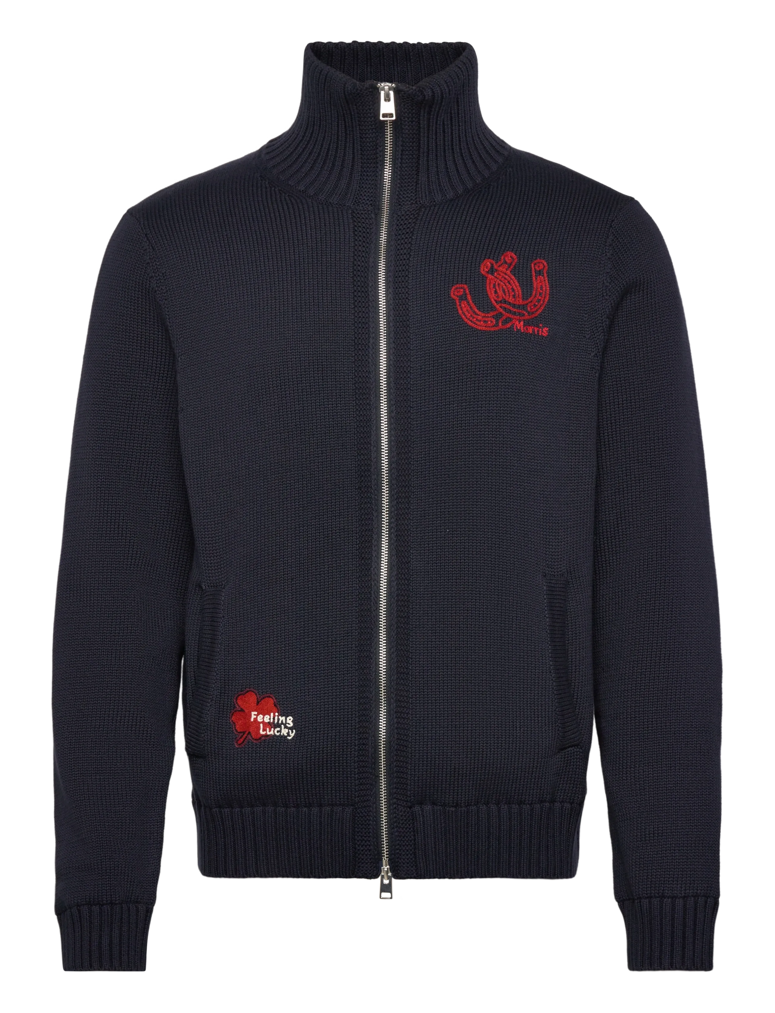 Morris Wynnstan Zip Jacket - Morris Stockholm - NAVY / navy