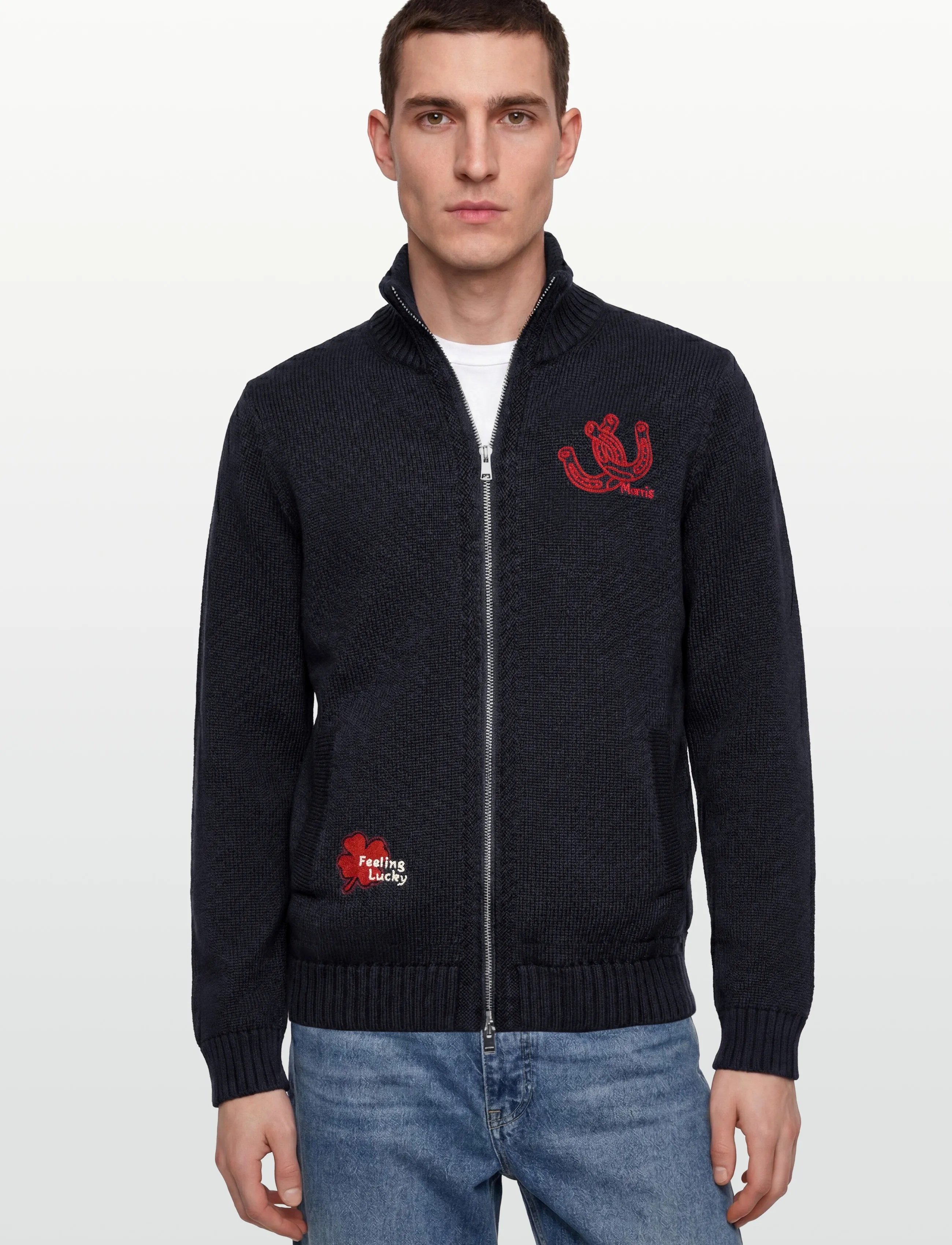Morris - Wynnstan Zip Jacket - frühlingsjacken - navy - 3