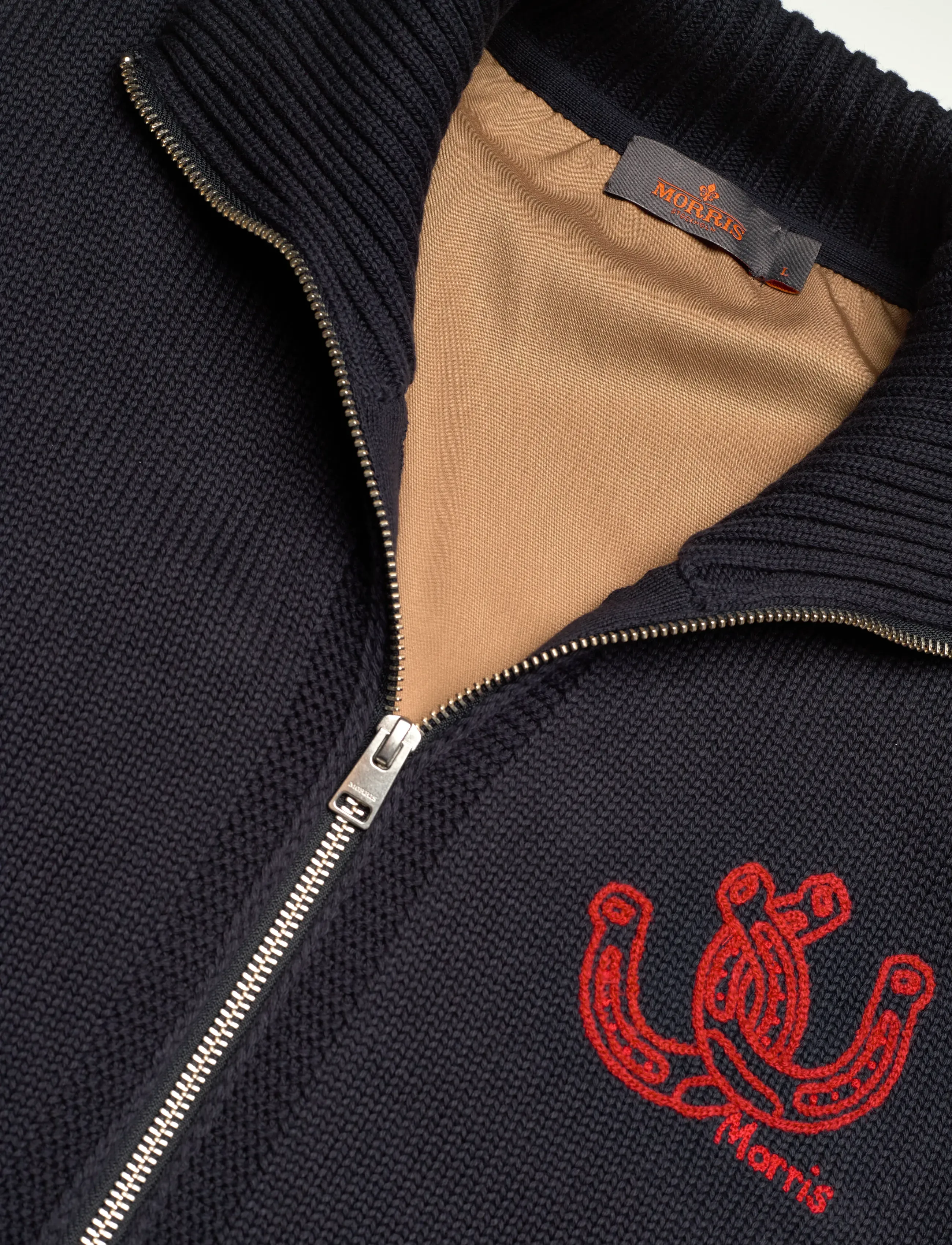 Morris - Wynnstan Zip Jacket - frühlingsjacken - navy - 5