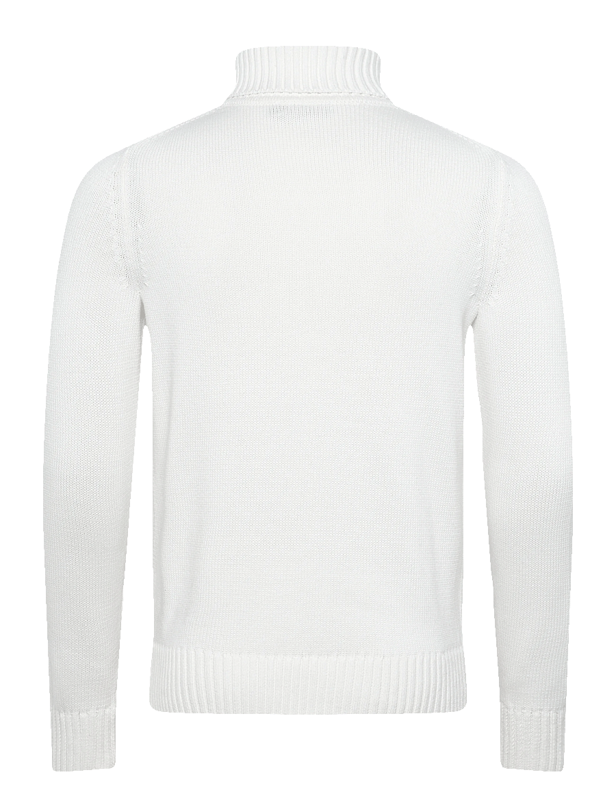 Morris - Howard Roller Neck - rollkragen - off white - 2