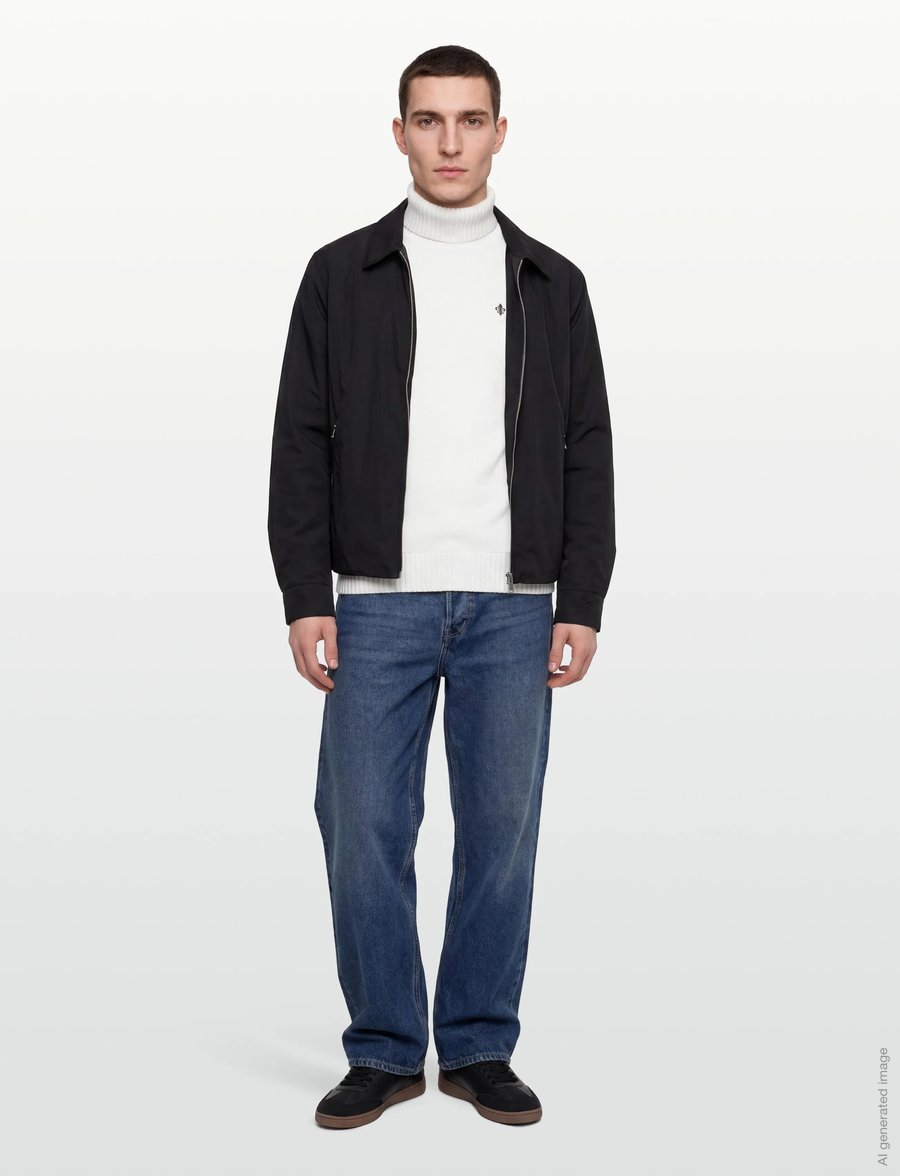Morris - Howard Roller Neck - rollkragen - off white - 0