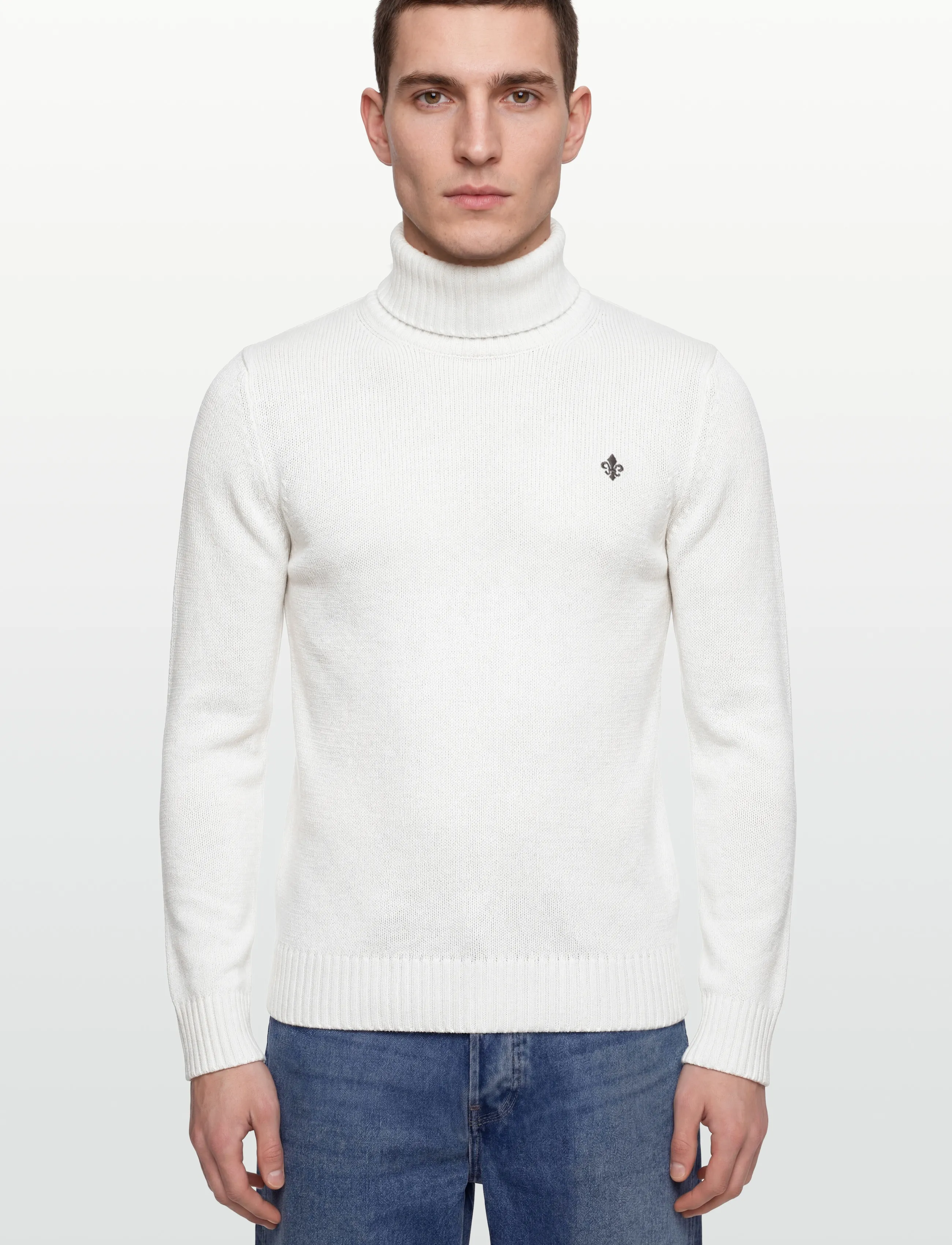 Morris - Howard Roller Neck - golfy - off white - 3