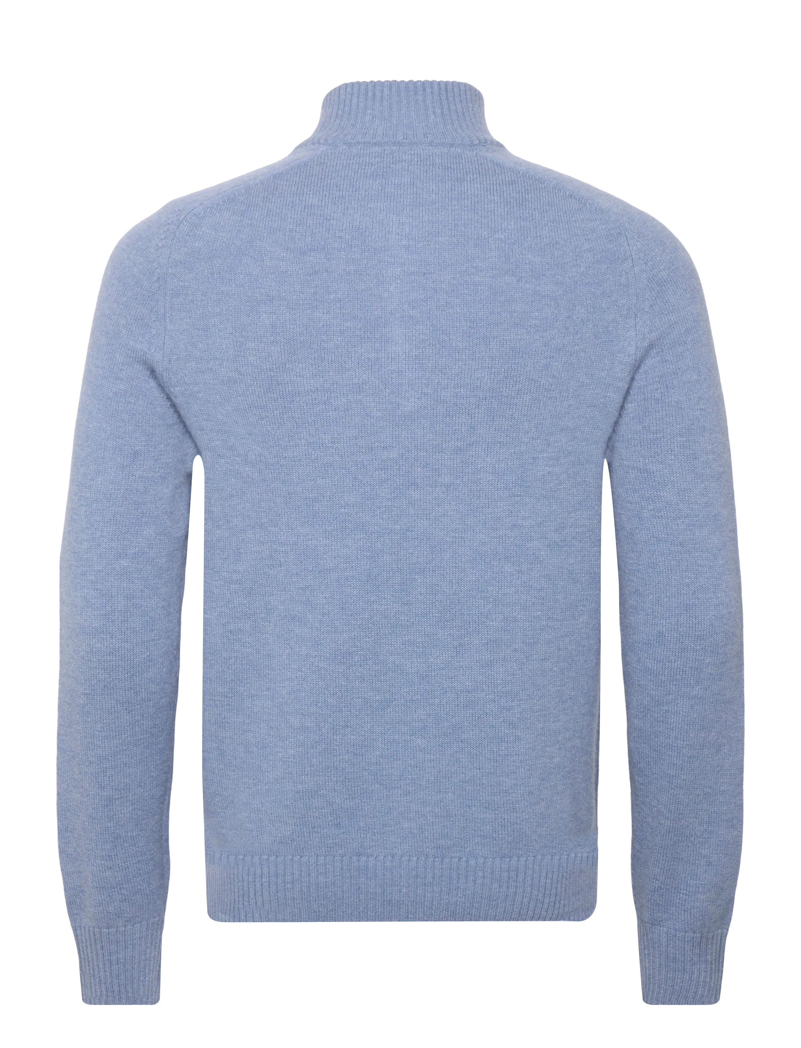 Morris - New Hertford Half Zip - half zip-tröjor - light blue - 2