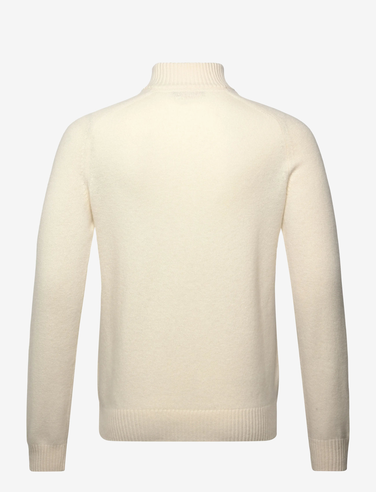 Morris - New Hertford Half Zip - half zip-tröjor - off white - 2