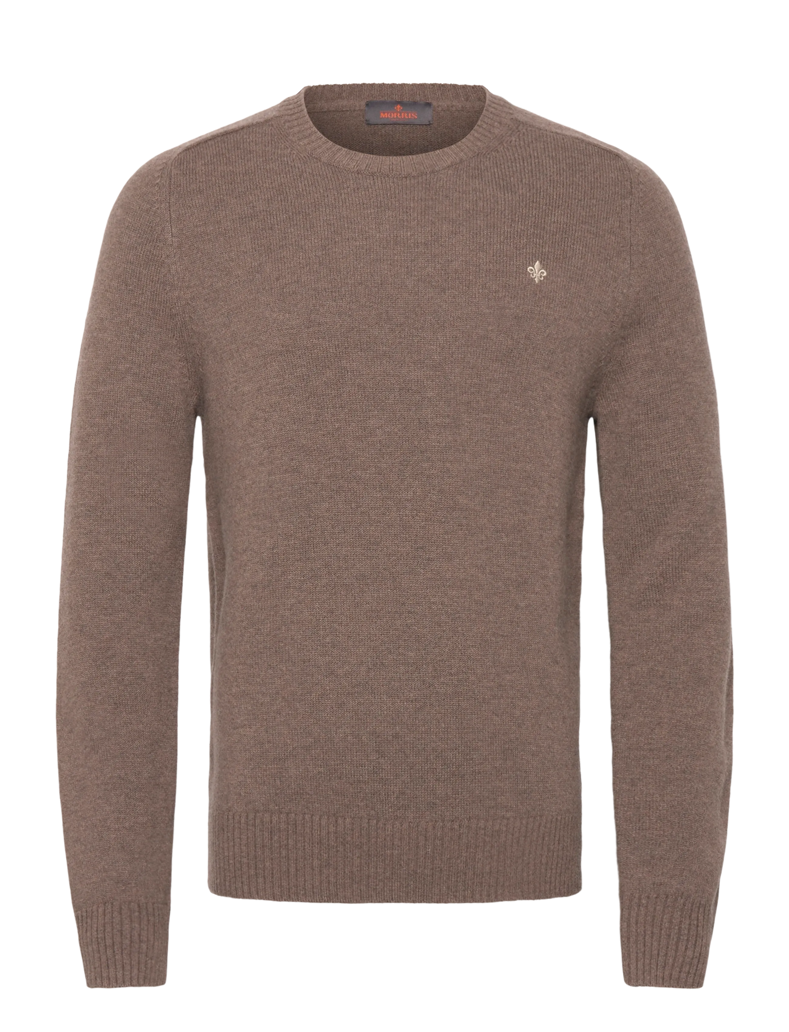 Morris Hertford Oneck - Strickmode - BROWN / brown