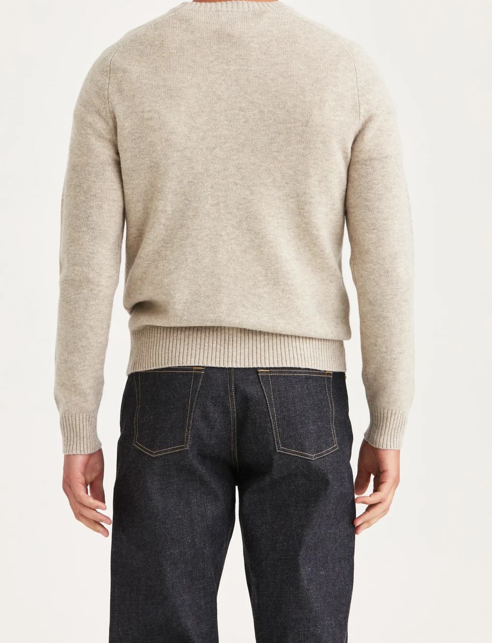 Morris - Hertford Oneck - Ümmarguse kaelusega kudumid - khaki - 4