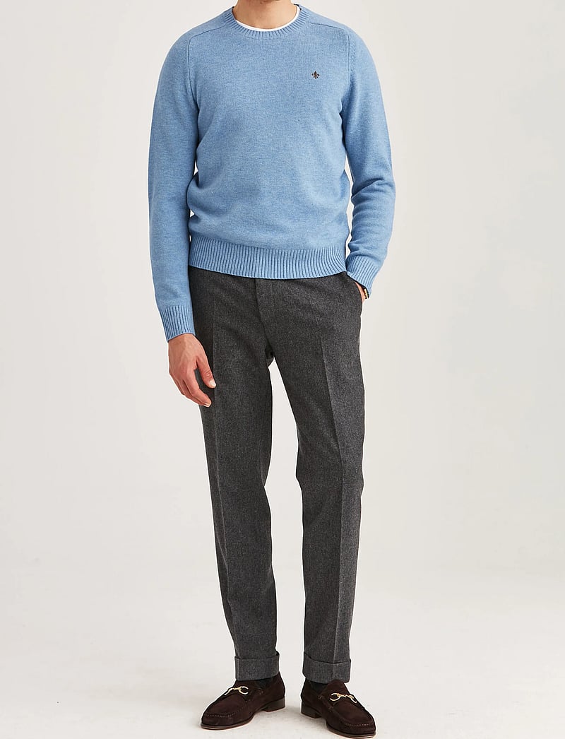 Morris - Hertford Oneck - rund hals - light blue - 3