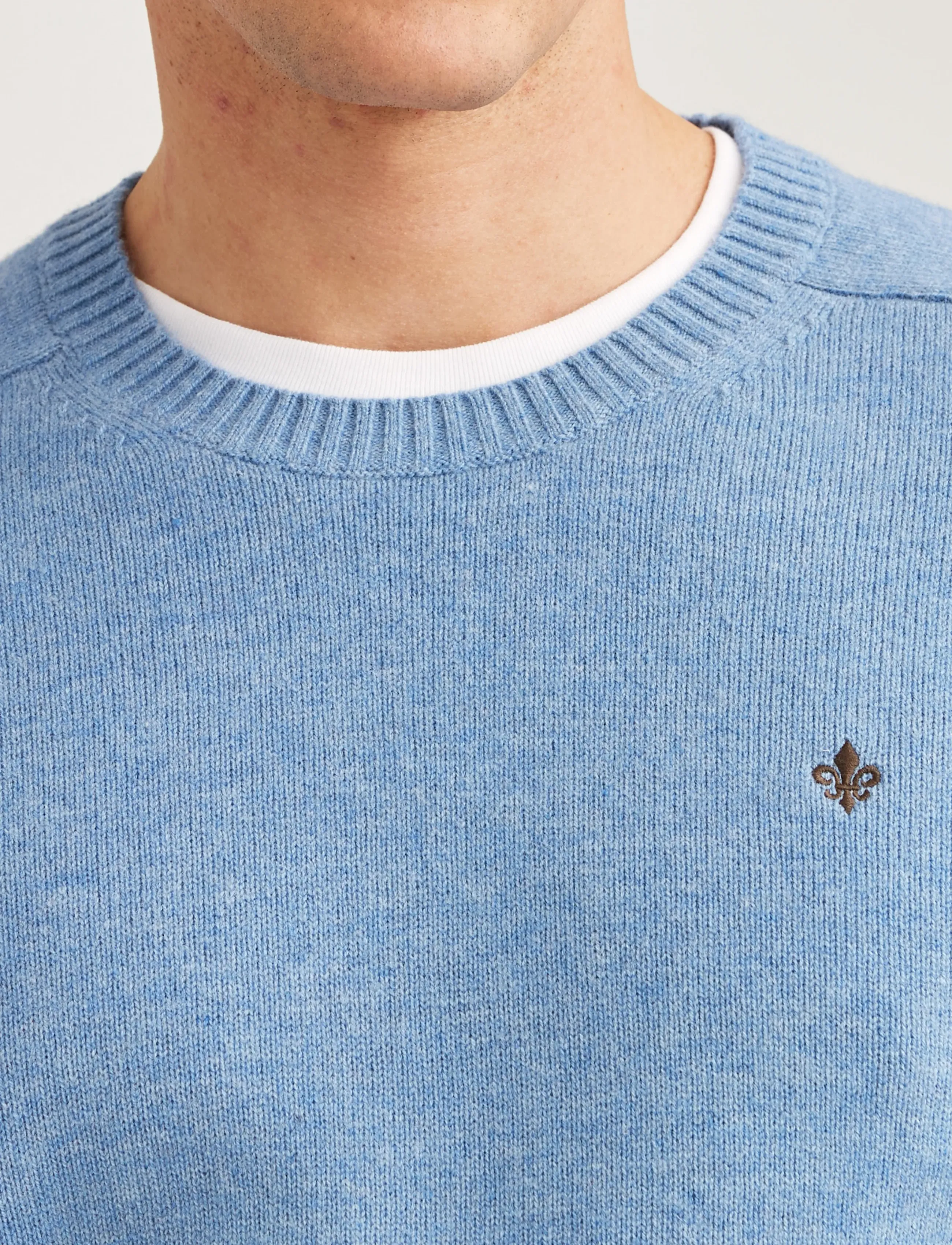 Morris - Hertford Oneck - basic-strickmode - light blue - 5