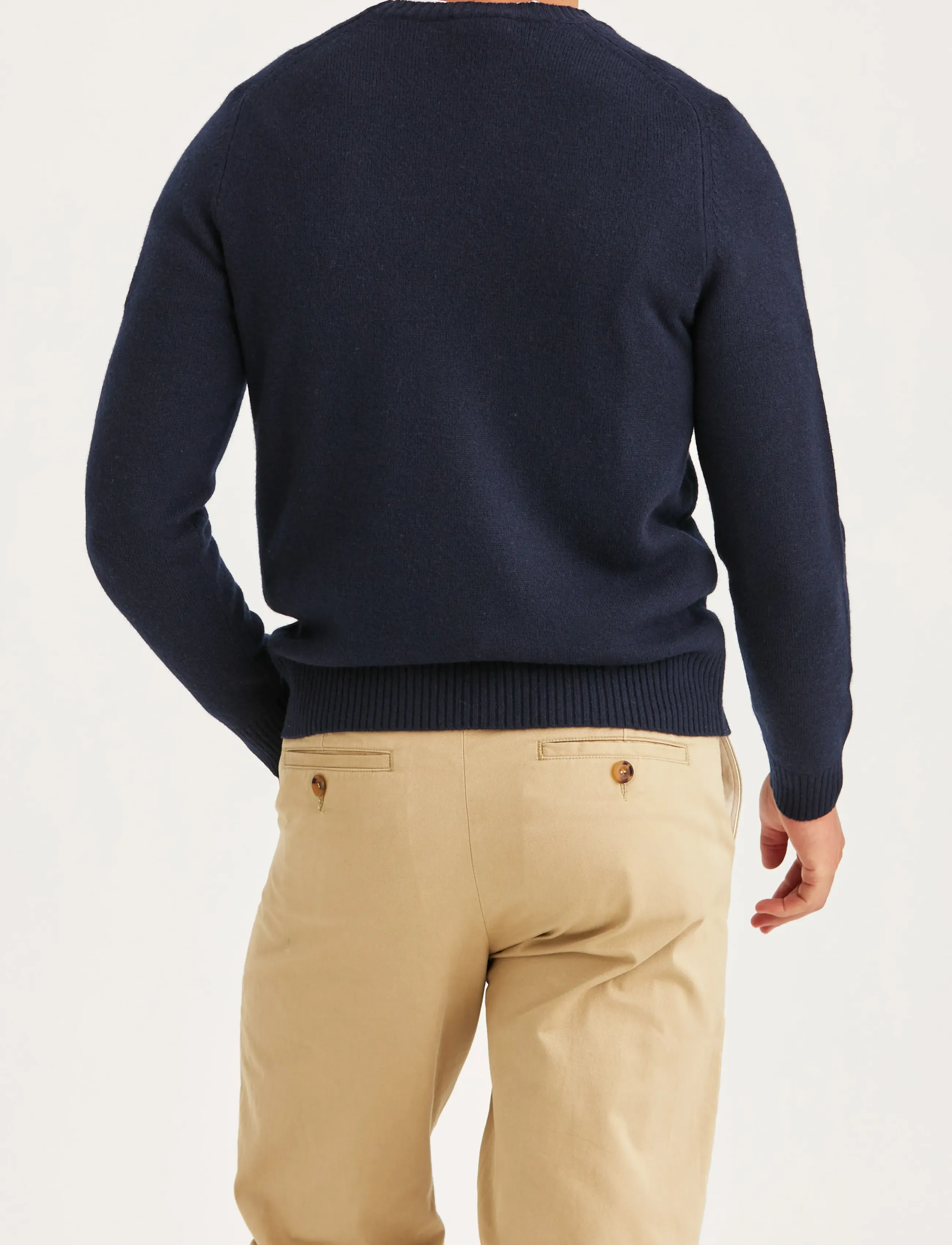 Morris - Hertford Oneck - trøjer - navy - 4