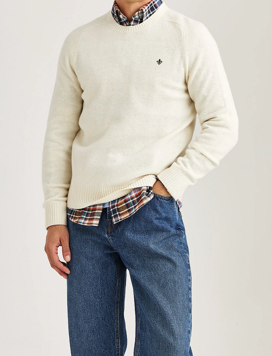 Morris - Hertford Oneck - rundhals - off white - 0