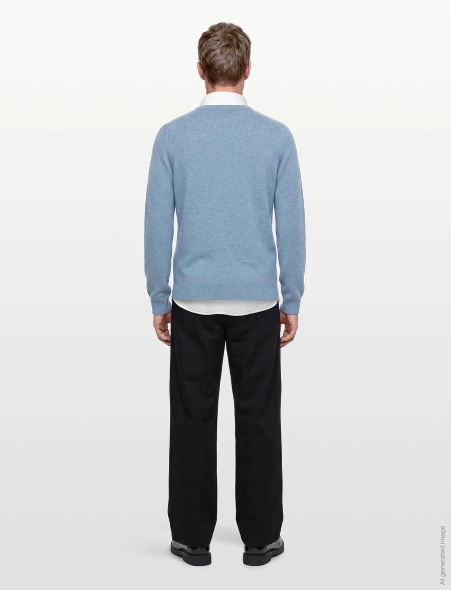 Morris - Hertford Vneck - v-ringat - light blue - 4