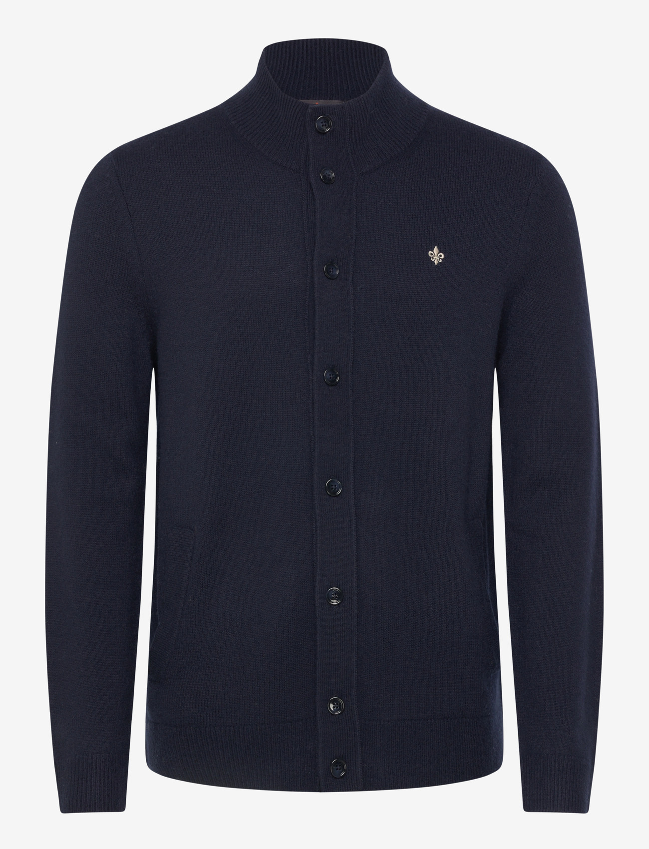 Morris - Hertford Button Cardigan - navy - 0