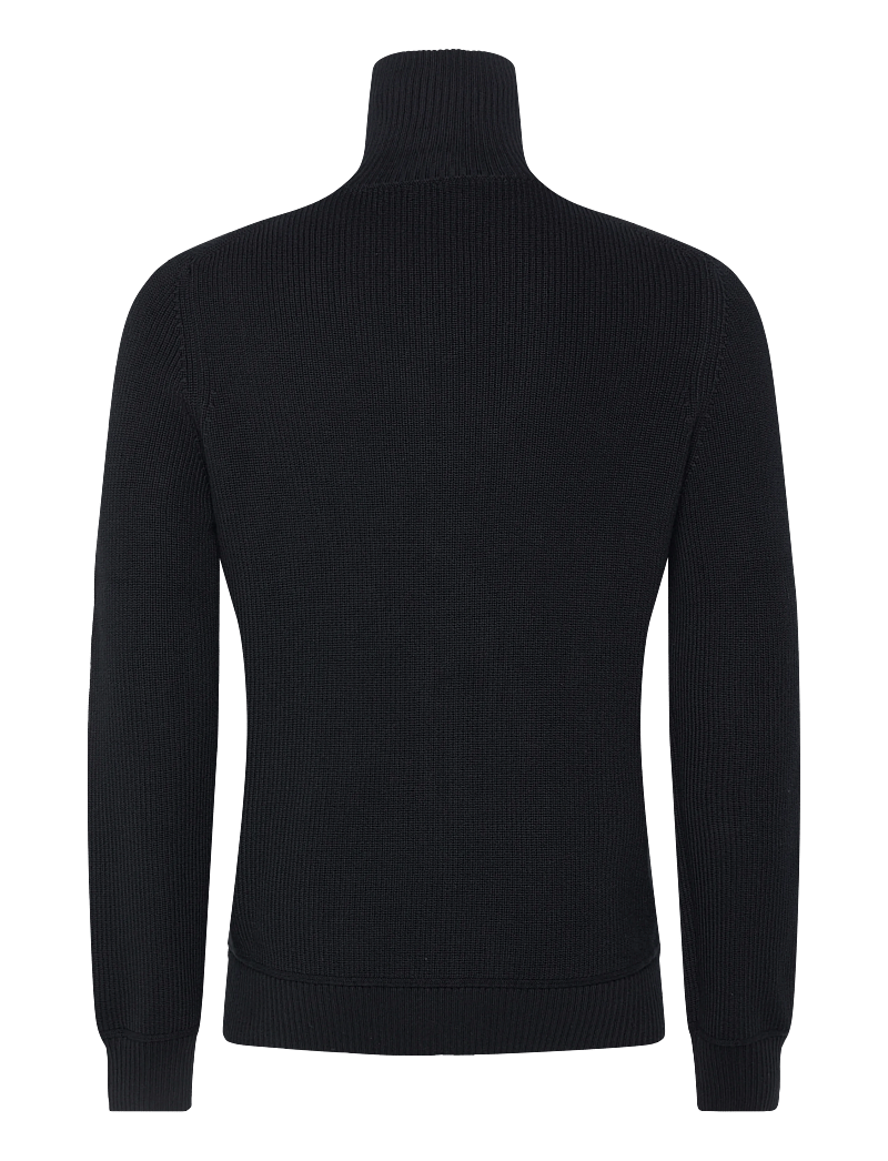 Morris - Bernard Zip Cardigan - full zip tröjor - blue - 1