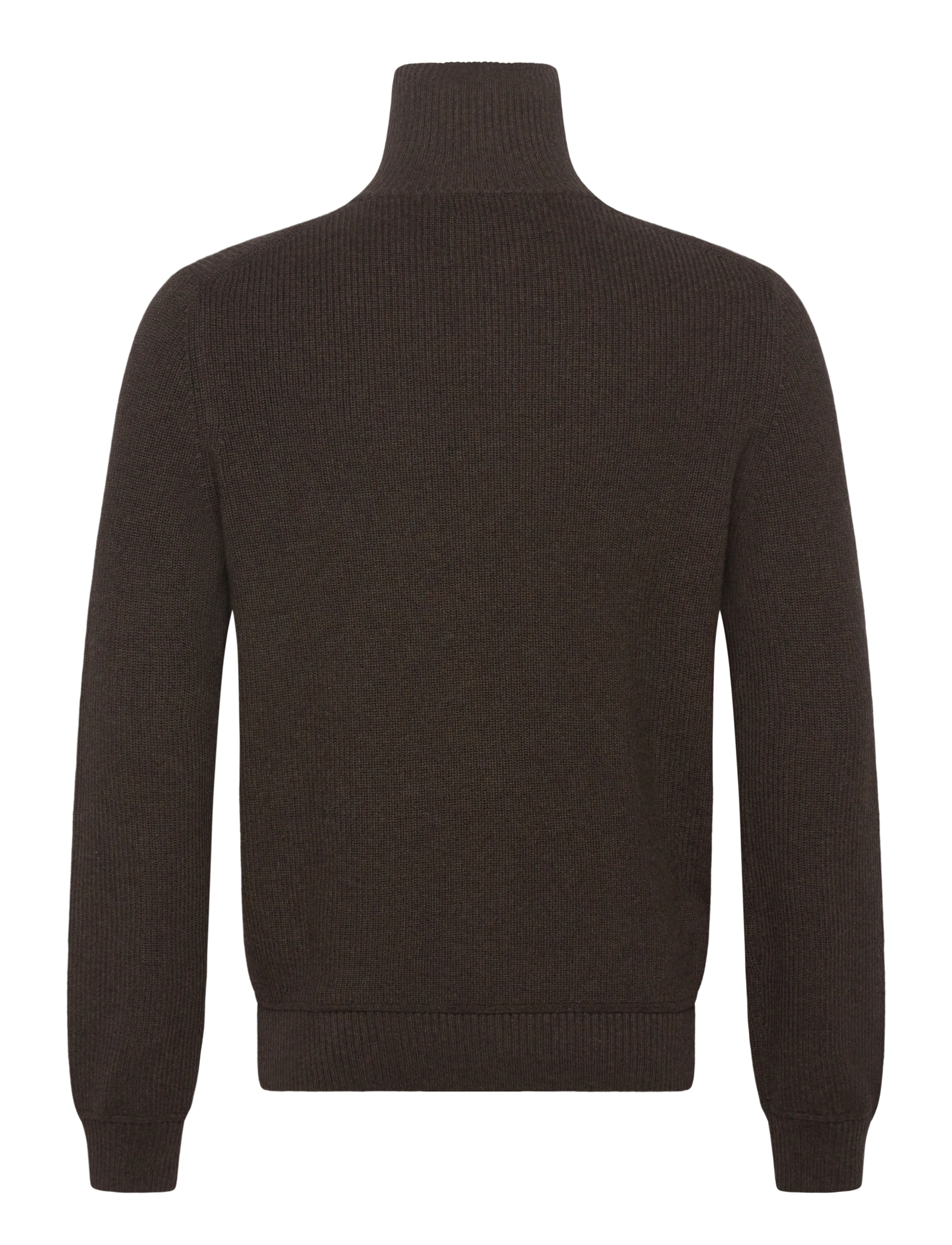 Morris - Bernard Zip Cardigan - brown - 2