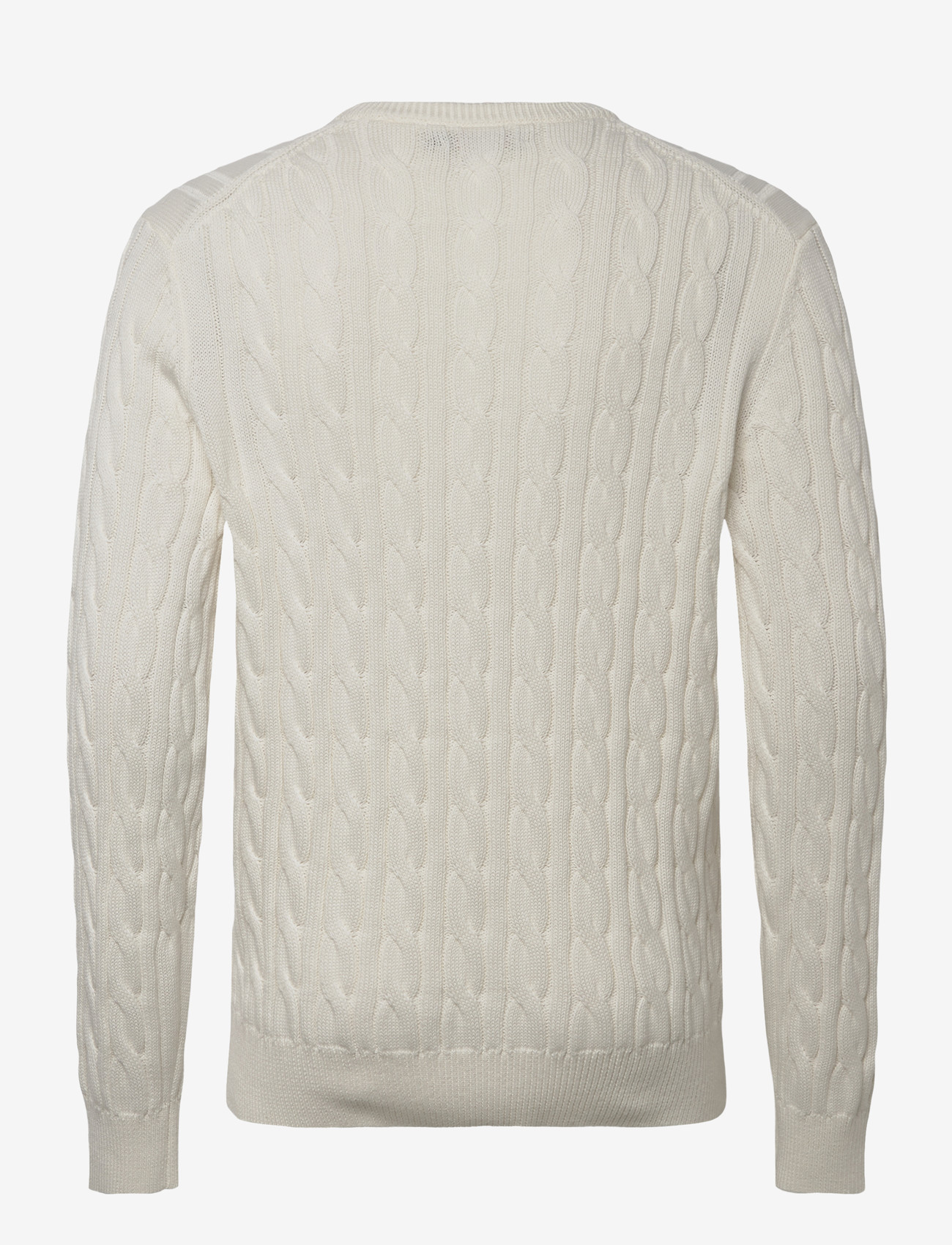 Morris - Nathan Cable Oneck - rund hals - off white - 1