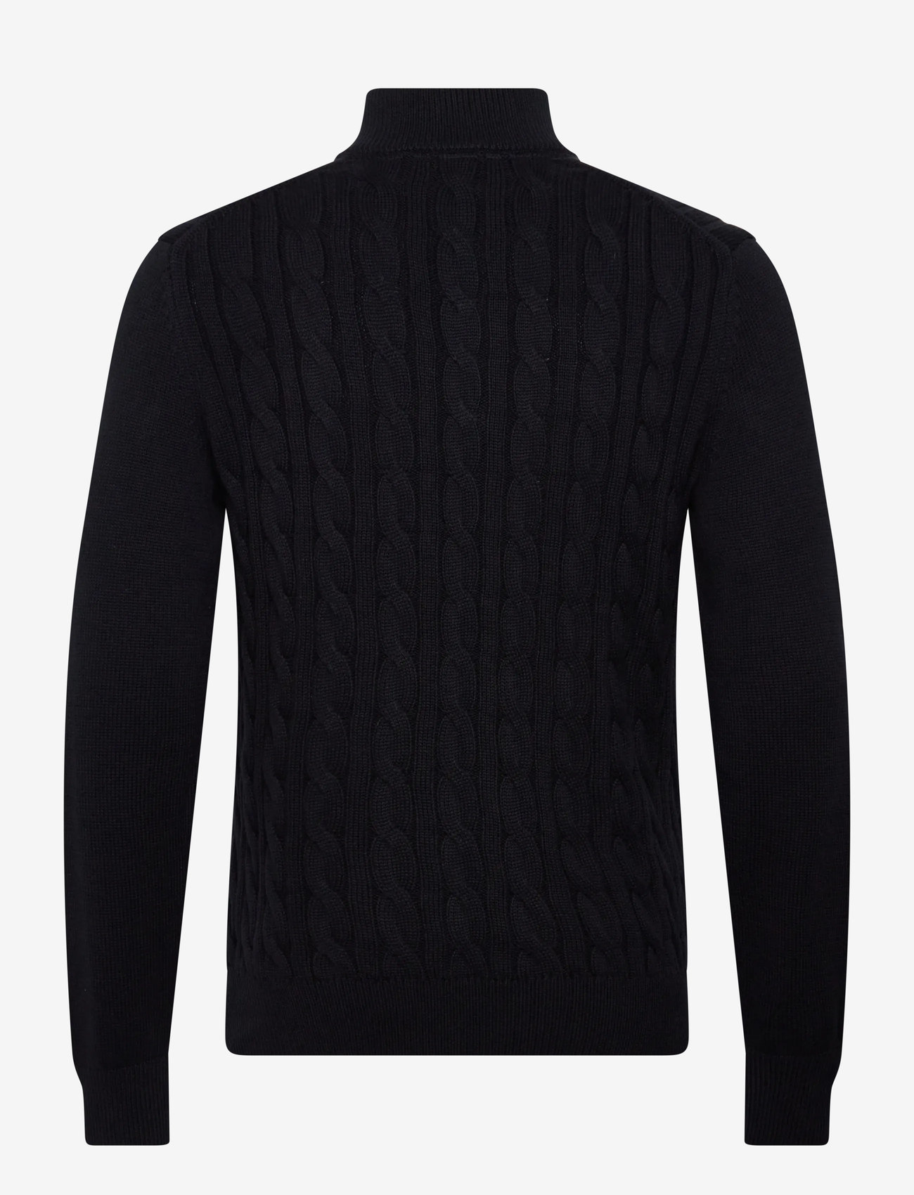 Morris - Nathan Cable Half Zip - miesten - old blue - 1